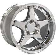 OE Wheels CV01 17x11 5x120.65 50et Polished Wheel