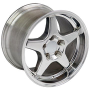 OE Wheels CV01 17x9.5 / 17x11 5x120.65 Polished Staggered Wheel SET
