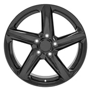 OE Wheels CV02 18x8.5 / 19x10 5x120.65 Gloss Black Staggered Wheel SET