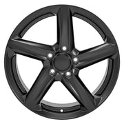 Set(4) 18x8.5 &amp; 19x10 CV02C Satin Black - 5x120.65 +56ET
