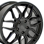 OE Wheels CV03 18x8.5 5x120.65 53et Gloss Black Wheel SET