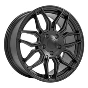 Set(4) 18x8.5 &amp; 19x10 CV03C Satin Black - 5x120.65 +56ET