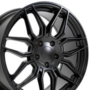 19" Replica Wheel fits Chevrolet C8 Corvette - CV03D Satin Black 19x8.5