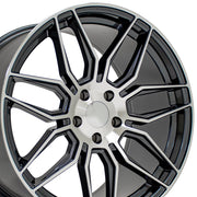 20x11 CV03D Gloss Gunmetal Machined - 5x120 +64ET