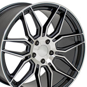 CV03D Gloss Gunmetal Machined