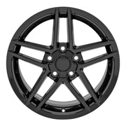 OE Wheels CV07A 17x9.5 5x120.65 54et Gloss Black Wheel