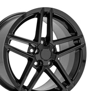 Set(4) 17x9.5 CV07A Gloss Black - 5x120.65 +54ET