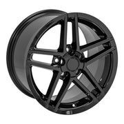 OE Wheels CV07A 17x9.5 5x120.65 54et Gloss Black Wheel