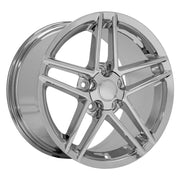 OE Wheels CV07 17x9.5 5x120.65 54et Chrome Wheel SET