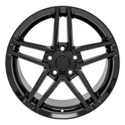 Set(4) 18x9.5 &amp; 18x10.5 CV07A Gloss Black - 5x120.65 +56ET