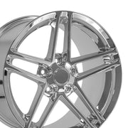 18x10.5 CV07A Chrome - 5x120.65 +56ET