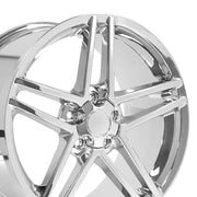 19x10 CV07B Chrome - 5x120.65 +65ET