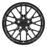 OE Wheels CV08 17x9.5 5x120.65 54et Satin Black Wheel SET