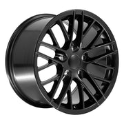 OE Wheels CV08 17x9.5 5x120.65 54et Satin Black Wheel SET