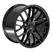 Set(4) 17x9.5 CV08 Satin Black - 5x120.65 +54ET with 275/40r17 Toyo Extensa HP II Tires