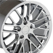 Set(4) 17x9.5 &amp; 18x10.5 CV08A Chrome - 5x120.65 +54ET