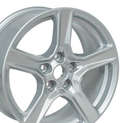 18x8.5 CV09 Gloss Silver - 5x120 +32ET