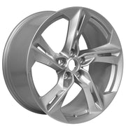 20x9.5 CV10 Gloss Silver - 5x120 +39ET