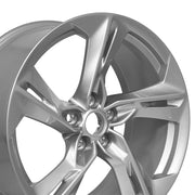 20x9.5 CV10 Gloss Silver - 5x120 +39ET