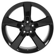 Set(4) 20x9 CV11 Gloss Black - 5x120 +35ET with 245/45r20 Sailun Atrezzo SVA2 Tires &amp; TPMS