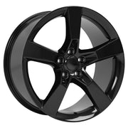 OE Wheels CV11 20x9 5x120 Gloss Black Wheels 245-45-20 Ironman iMove GEN 2 Tires TPMS SET