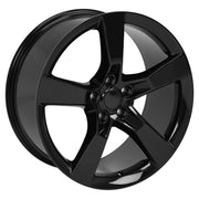 OE Wheels CV11 20x9 5x120 35et Gloss Black Wheel SET