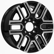 22x9 CV15 Gloss Black Machined - 8x165.1 +35ET