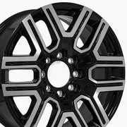 Set(4) 22x9 CV15 Gloss Black Machined - 8x165.1 +35ET