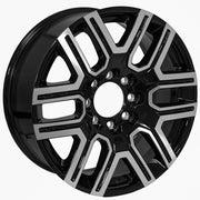 22x9 CV15 Gloss Black Machined - 8x165.1 +35ET