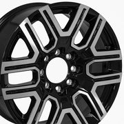 22x9 CV15 Gloss Black Machined - 8x165.1 +35ET