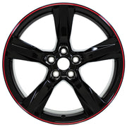 20x8.5 CV16 Gloss Black Redline - 5x120 +25ET