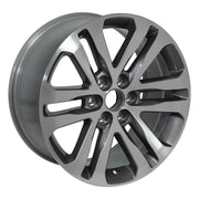 18x8.5 CV18 Gloss Gunmetal Machined - 6x120 +33ET