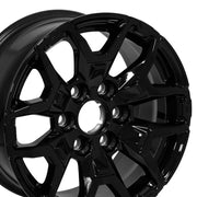 17x8 CV19 Gloss Black - 6x139.7 +24ET