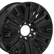 Set(4) 22x9 CV20 Gloss Black - 8x165.1 +35ET