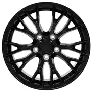 Set(4) 17x9.5 CV22 Gloss Black - 5x120.65 +54ET