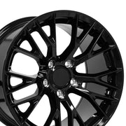 Set(4) 17x9.5 CV22 Gloss Black - 5x120.65 +54ET