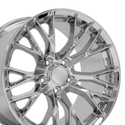 OE Wheels CV22 18x10.5 5x120.65 56et Chrome Wheel