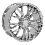 OE Wheels CV22B 18x8.5 5x120.65 56et Chrome Wheel