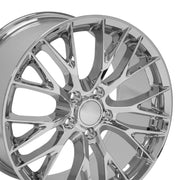 19x10 CV22B Chrome - 5x120.65 +79ET