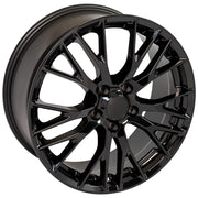 OE Wheels CV22 19x8.5 5x120.65 56et Gloss Black Wheel SET