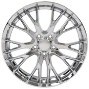 Set(4) 19x8.5 &amp; 20x10 CV22C Chrome - 5x120.65 +56ET