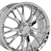 20x10 CV22C Chrome - 5x120.65 +79ET