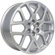 Set(4) 20x8 CV23 Gloss Silver - 6x120 +50ET