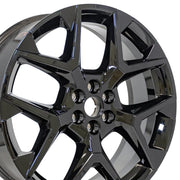 22x8.5 CV24 Gloss Black - 6x120 +50ET