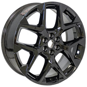 Set(4) 22x8.5 CV24 Gloss Black - 6x120 +50ET