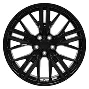 Set(4) 20x8.5 CV25 Gloss Black - 5x120 +25ET with 245/45r20 Ironman iMove GEN 3 Tires &amp; TPMS