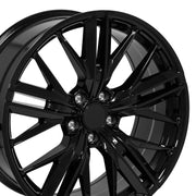 20x8.5 CV25 Gloss Black - 5x120 +25ET