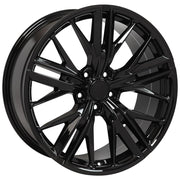 OE Wheels CV25 20x8.5 / 20x9.5 5x120 Gloss Black Staggered Wheel SET
