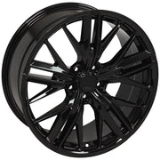 OE Wheels CV25 20x8.5 / 20x9.5 5x120 Gloss Black Staggered Wheel SET