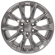 OE Wheels CV26 20x9 6x139.7 28et Polished Wheel SET